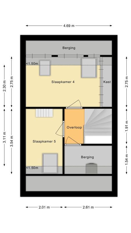 Hobostraat 8 Floorplan Blur 2