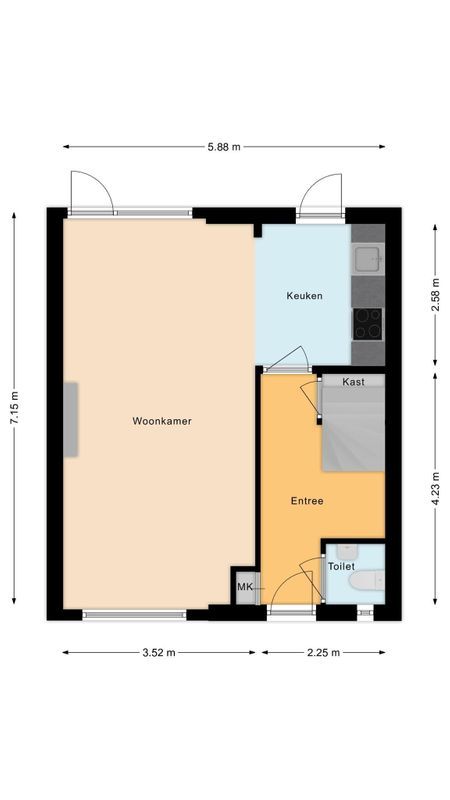 Heistraat 43 Floorplan Blur 0