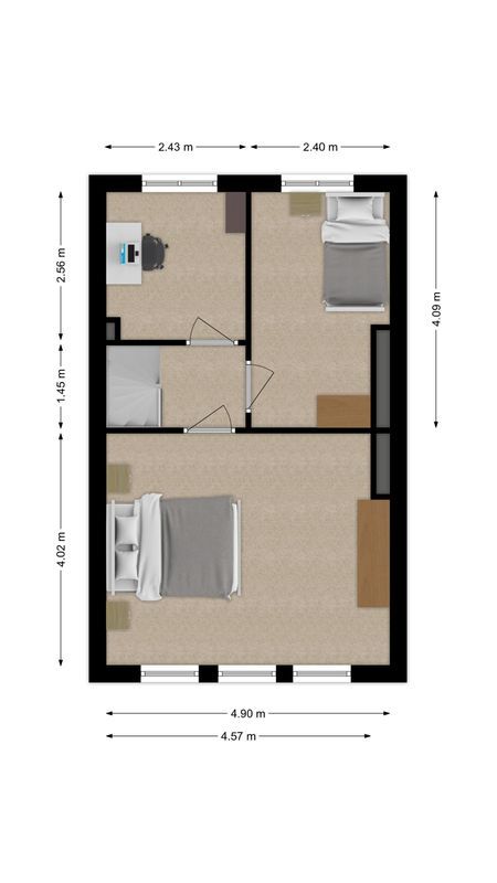 Molenbochtstraat 58 Floorplan Blur 2