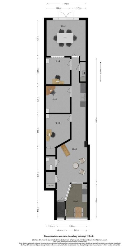 Molenbochtstraat 58 Floorplan Blur 3