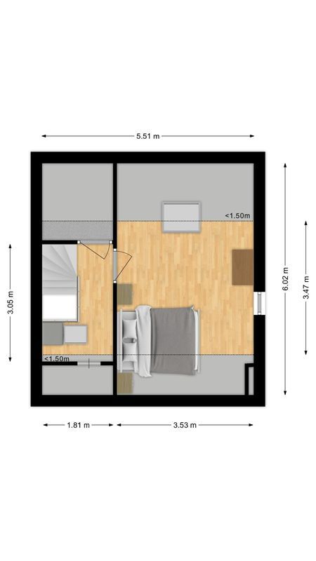Baardwijkstraat 32 Floorplan Blur 4