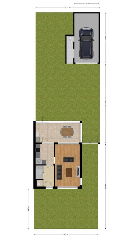 Pastoor de Beeckstraat 21 Floorplan Blur 2