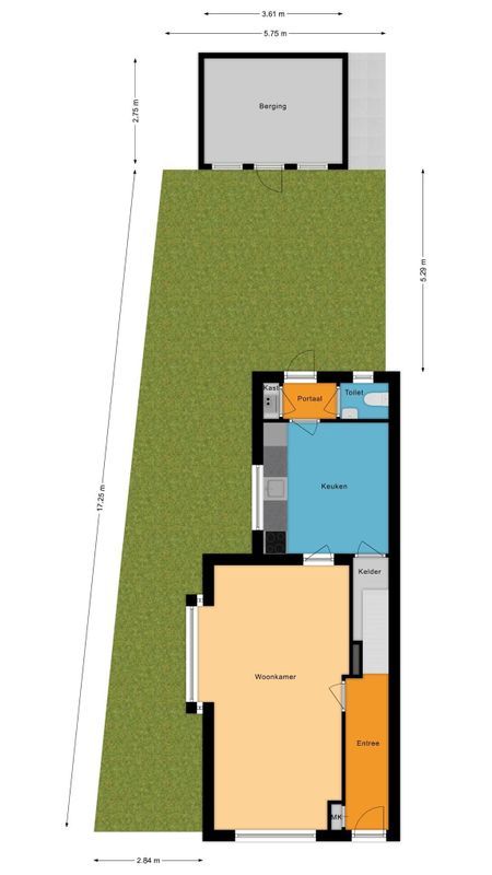 Kanaalstraat 33 Floorplan Blur 3