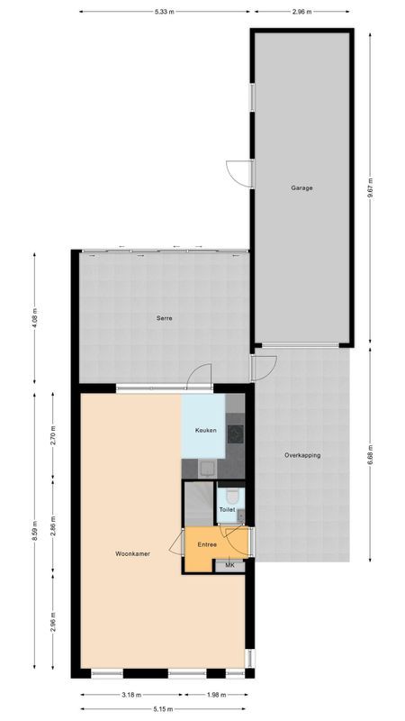 Heistraat 8 Floorplan Blur 0