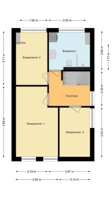 Heistraat 8 Floorplan Blur 1