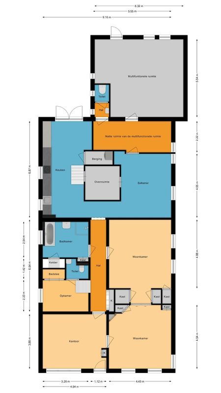 Vaartweg 18 Floorplan Blur 1