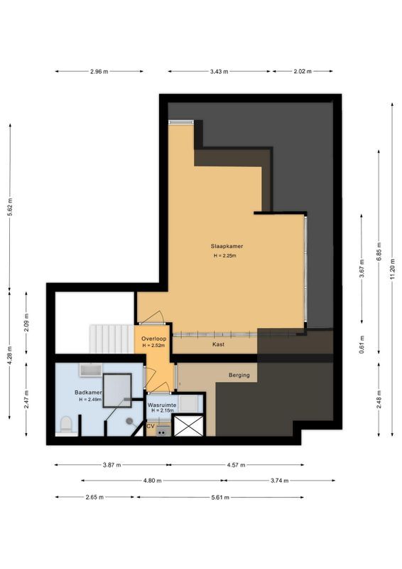 Kapucijnenhof 64 Floorplan Blur 1