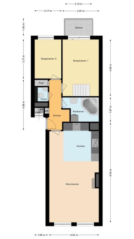 Godevaert Montensstraat 2 - C16 Floorplan Blur 0