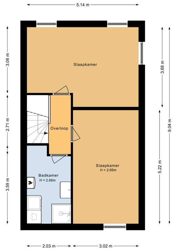 Koekoekstraat 23 Floorplan Blur 5