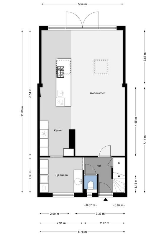 Brigidastraat 54 Floorplan Blur 1
