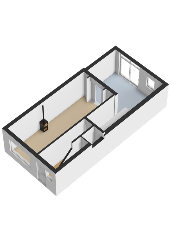 Gaffelstraat 72 Floorplan Blur 2