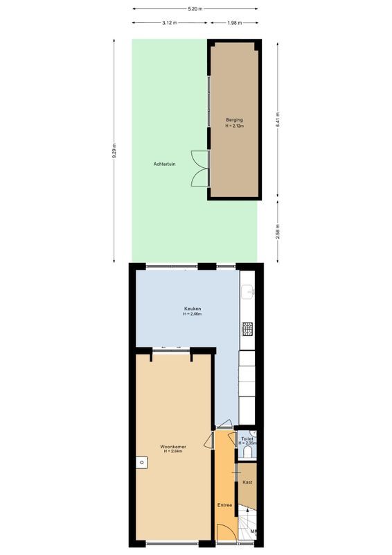 Gaffelstraat 72 Floorplan Blur 7