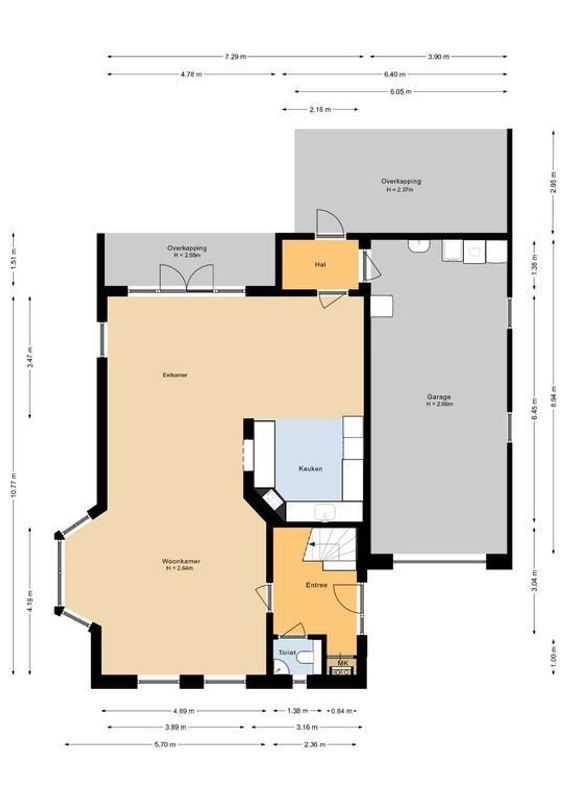 Nieuw Wolfslaarlaan 20 Floorplan Blur 1