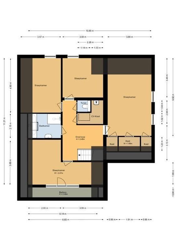 Nieuw Wolfslaarlaan 20 Floorplan Blur 3