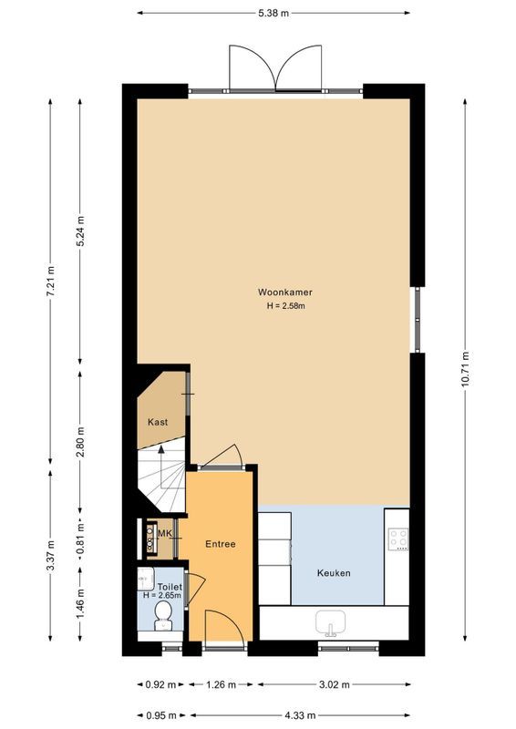 Maria Koijenstraat 2 Floorplan Blur 1