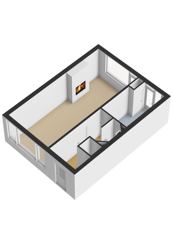 Biesdonkweg 85 Floorplan Blur 1