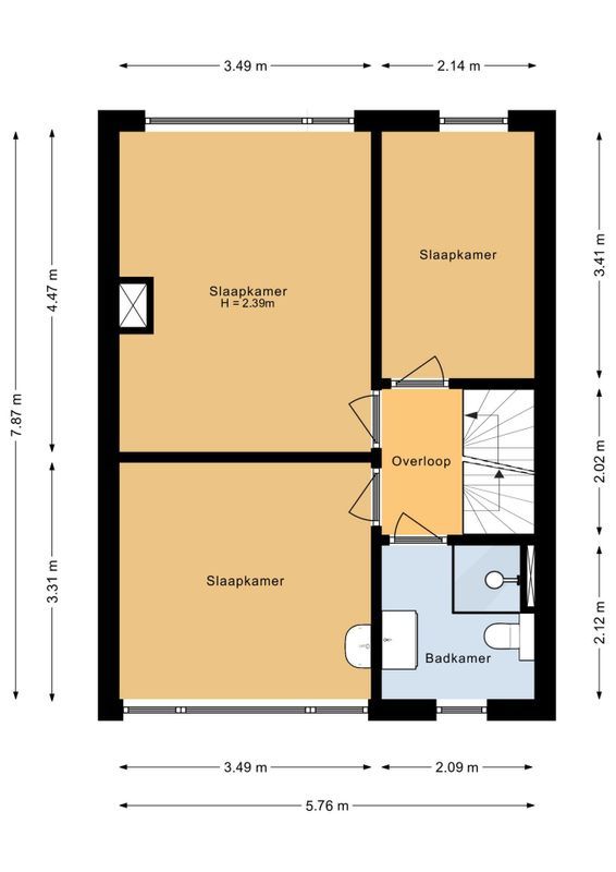 Biesdonkweg 85 Floorplan Blur 2