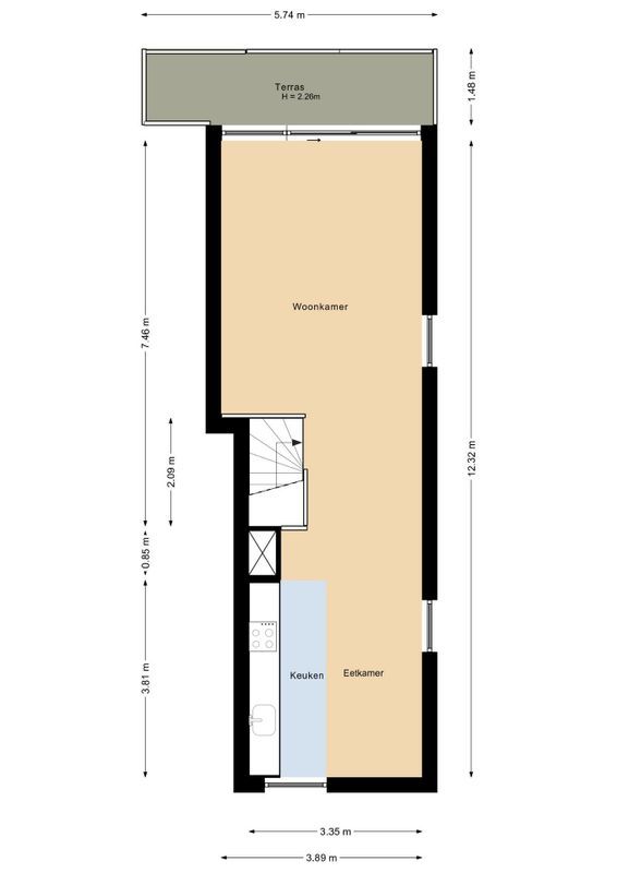 Nonnenveld 255 Floorplan Blur 4