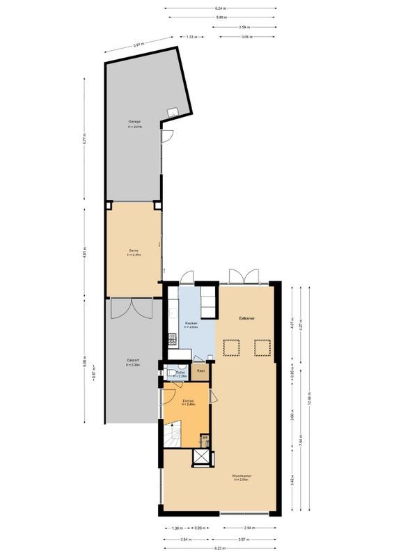 Schoutenlaan 40 Floorplan Blur 1