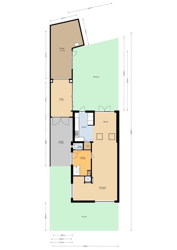 Schoutenlaan 40 Floorplan Blur 7