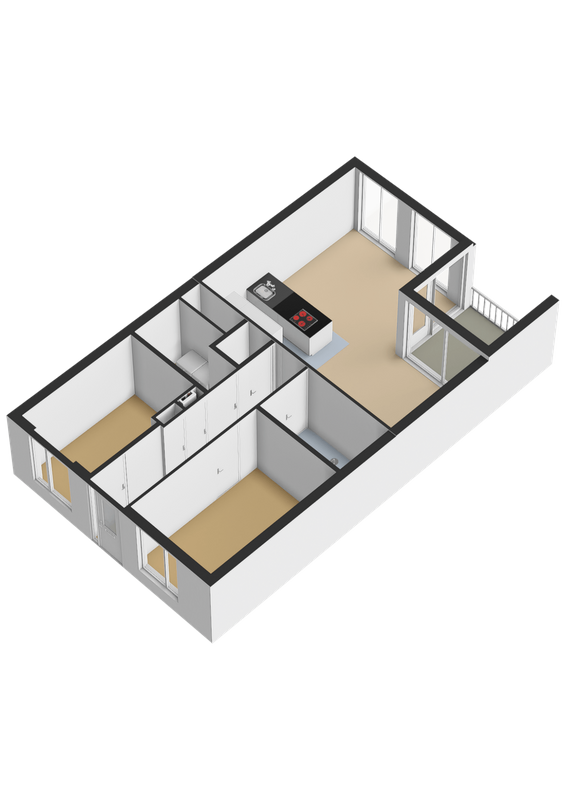 Terheijdenstraat 194 Floorplan Blur 1