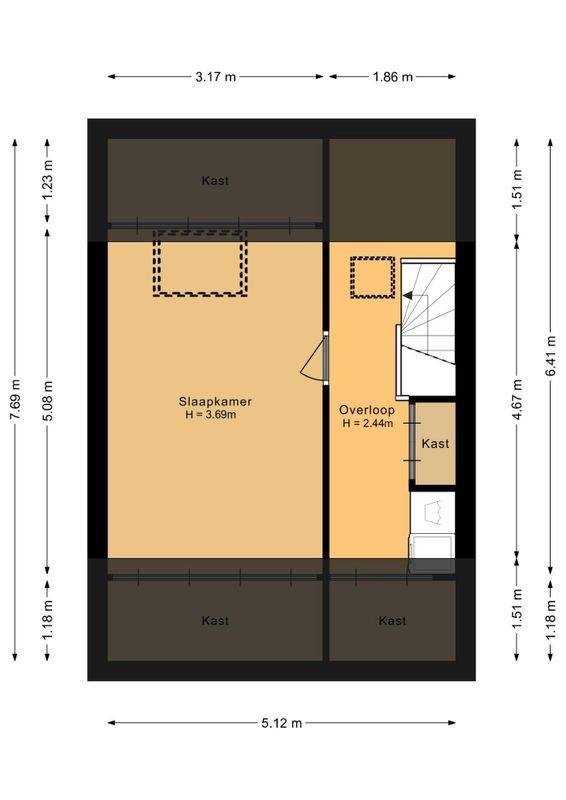 Overkroetenlaan 148 Floorplan Blur 5