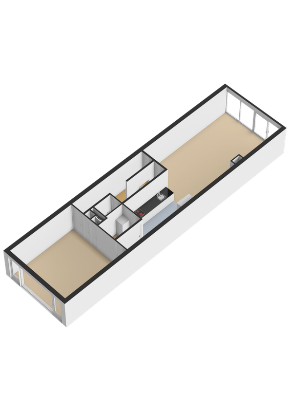 Dotterbloem 9 Floorplan Blur 2
