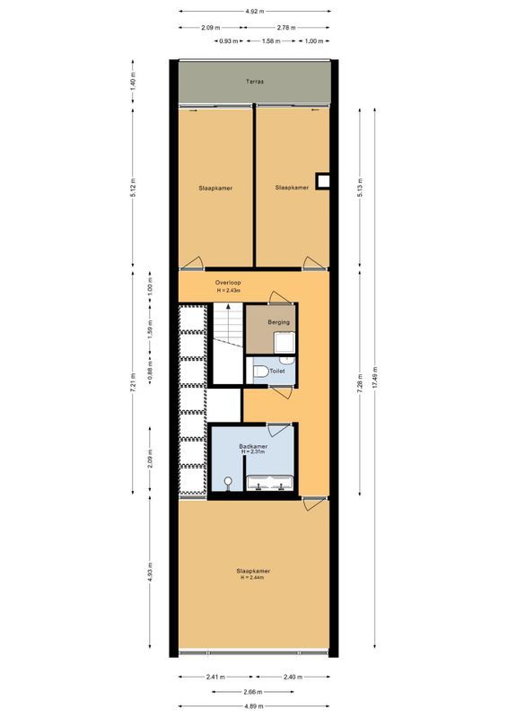 Dotterbloem 9 Floorplan Blur 3