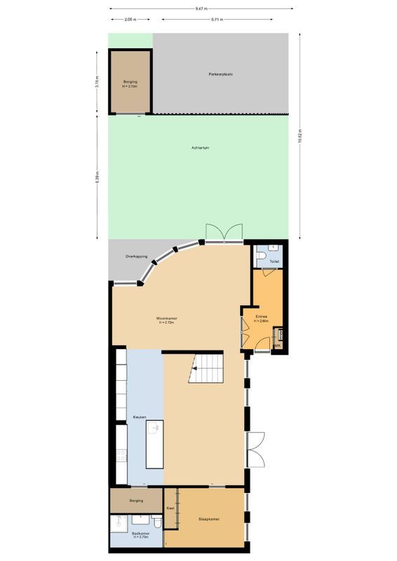 Haagweg 393 - B Floorplan Blur 4