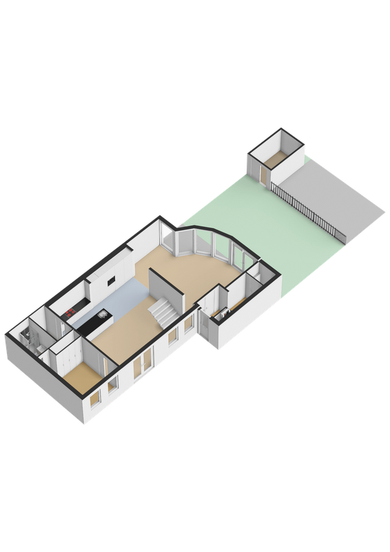 Haagweg 393 - B Floorplan Blur 5