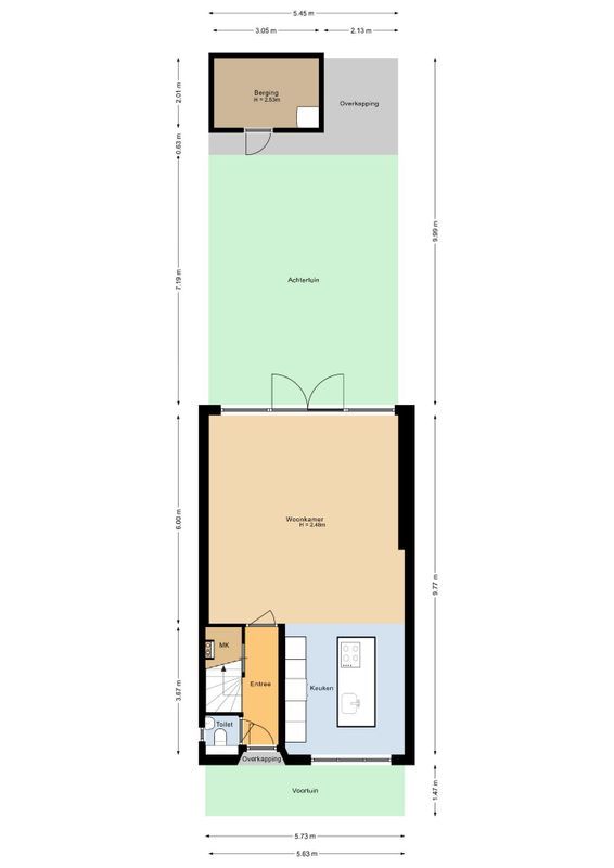 Archimedesstraat 1 Floorplan Blur 4
