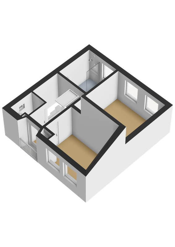 Archimedesstraat 1 Floorplan Blur 6