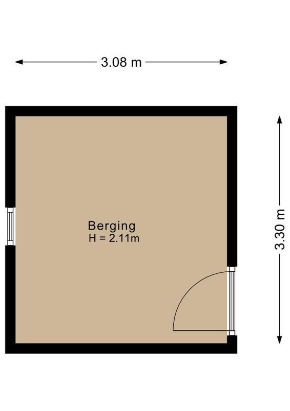 Dr. Struyckenstraat 110 - C Floorplan Blur 4