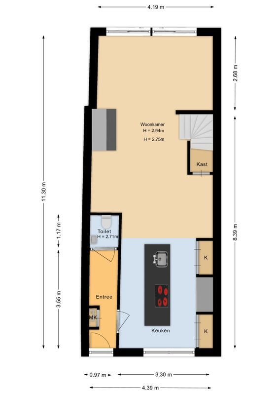 Bavelselaan 26 Floorplan Blur 1