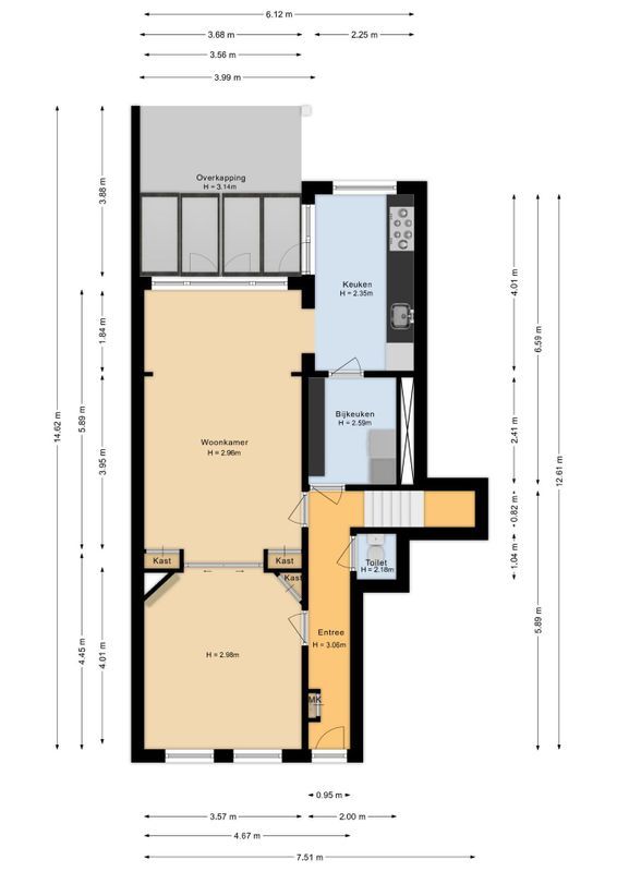 Hyacintplein 12 Floorplan Blur 1