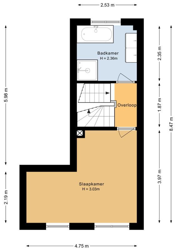 Hyacintplein 12 Floorplan Blur 3