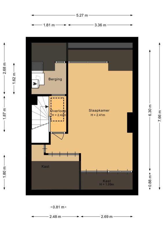 Korte Ploegstraat 9 Floorplan Blur 3