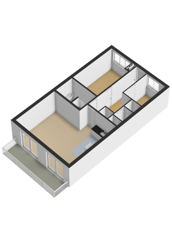 Meerten Verhoffstraat 10 - D18 Floorplan Blur 1