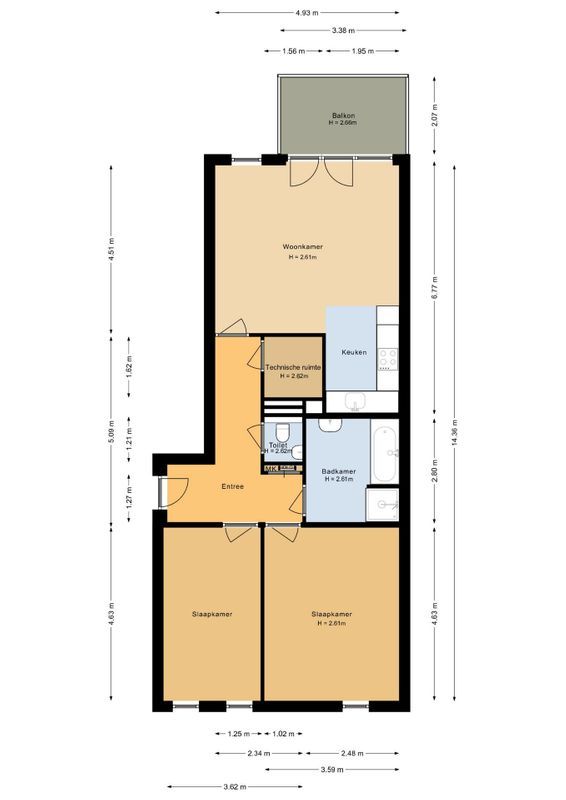 Stationsweg 57 Floorplan Blur 0
