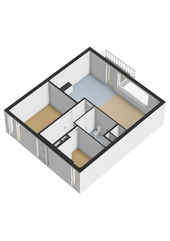 St. Ignatiusstraat 153 - C3 Floorplan Blur 1