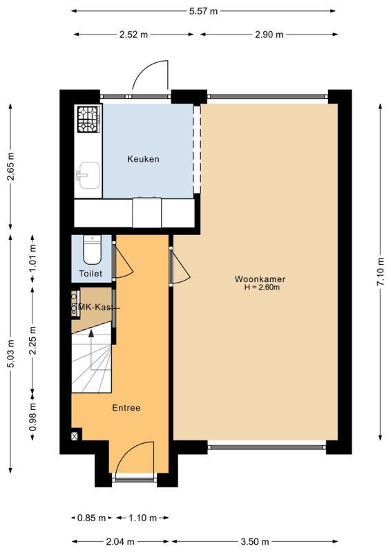 Minckelersstraat 38 Floorplan Blur 0