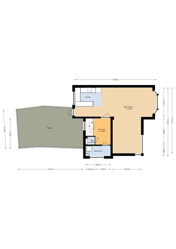 Molenleystraat 25 - A Floorplan Blur 2