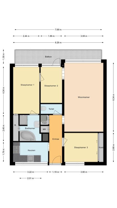 Antwerpenstraat 480 Floorplan Blur 0