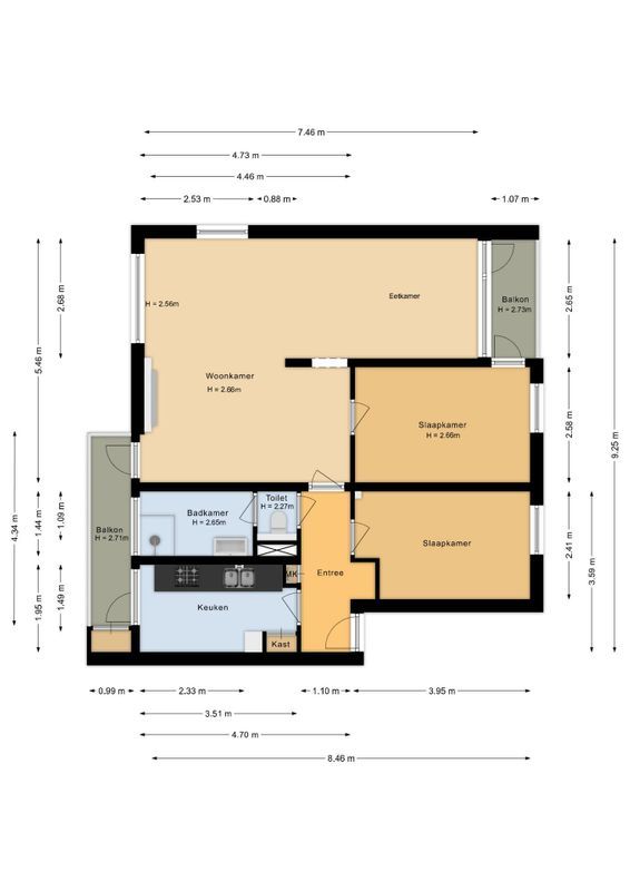 Steijnlaan 15 - A Floorplan Blur 0