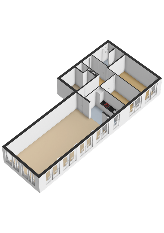 Menno van Coehoornstraat 81 Floorplan Blur 1
