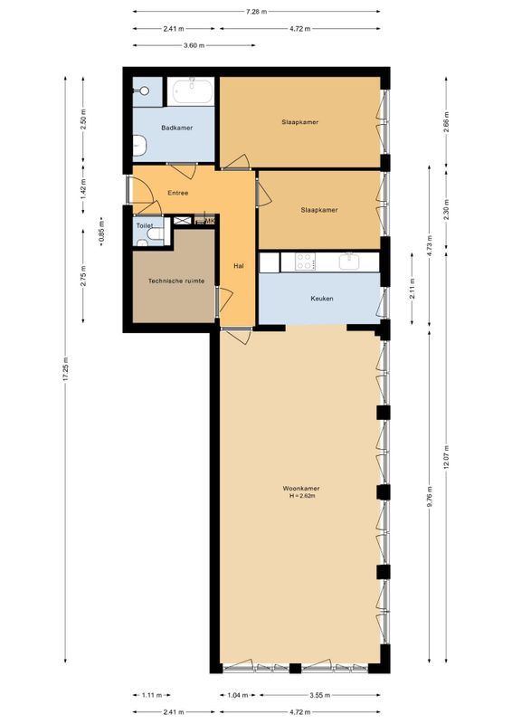 Menno van Coehoornstraat 81 Floorplan Blur 0