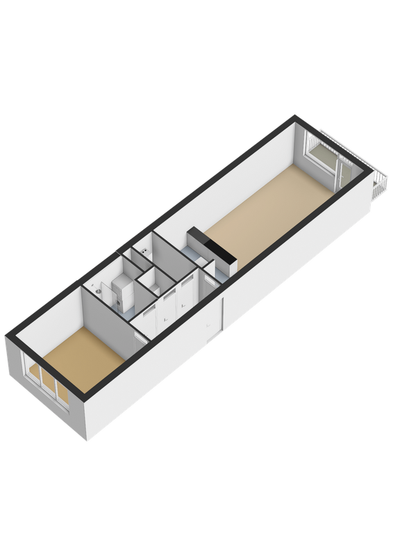 Nijverheidssingel 223 Floorplan Blur 1