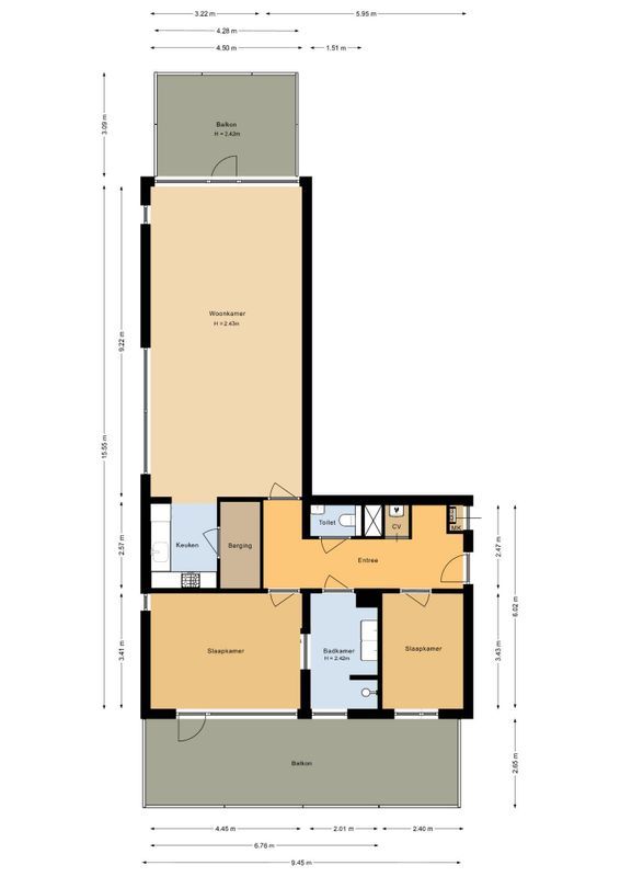 Ter Hoogestraat 14 Floorplan Blur 0