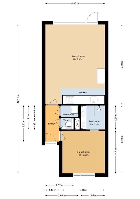 Middellaan 270 Floorplan Blur 0
