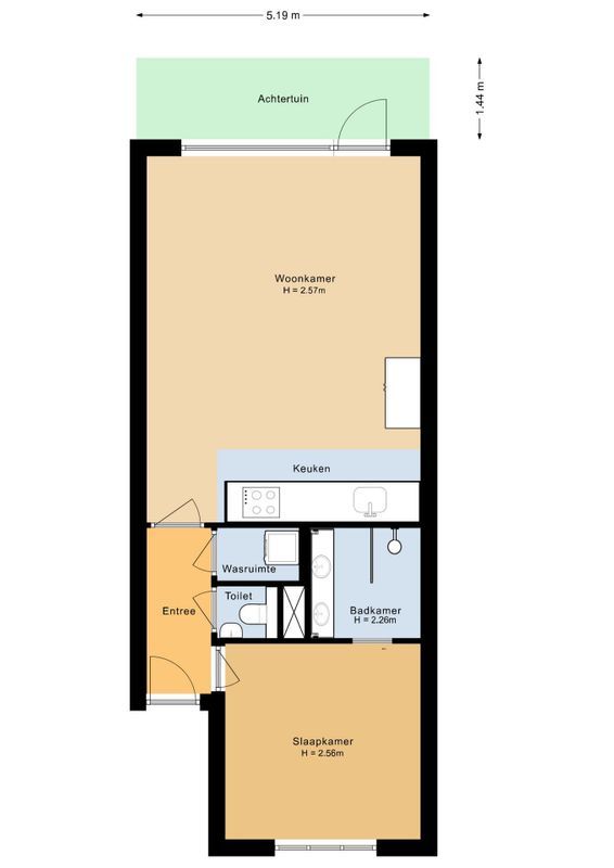 Middellaan 270 Floorplan Blur 8
